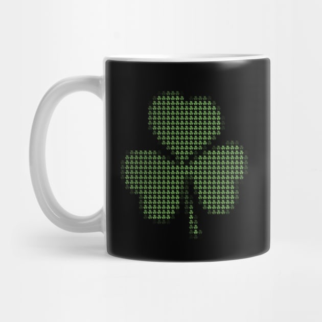 Shamrock Shaped Shamrocks by ellenhenryart